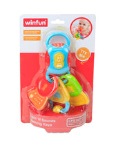 Jucarie Winfun - breloc chei cu sunete si lumini